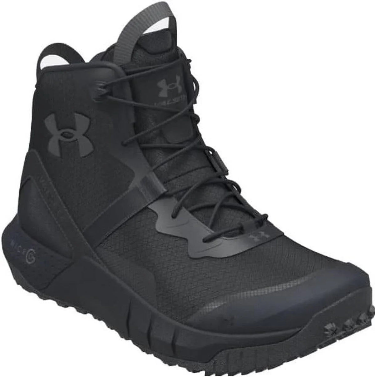 Wide Black/Pitch Boots, Tactical G 9W Gray, Valsetz (2E) Mid Micro Under Armour