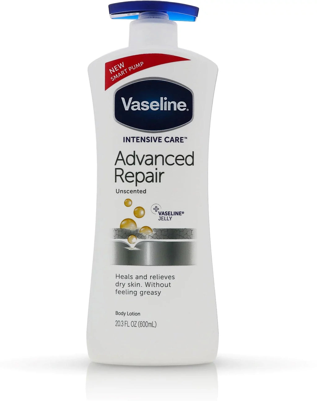 oz Pack Advanced 20.3 Intensive Lotion, Healing - Repair Vaseline Moisture Unscented Care 3