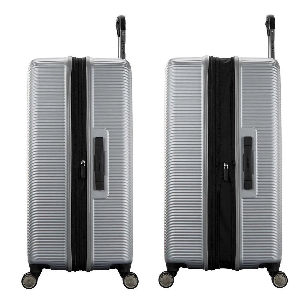 Samsonite Element 2-piece XLT Set, Silver Hardside