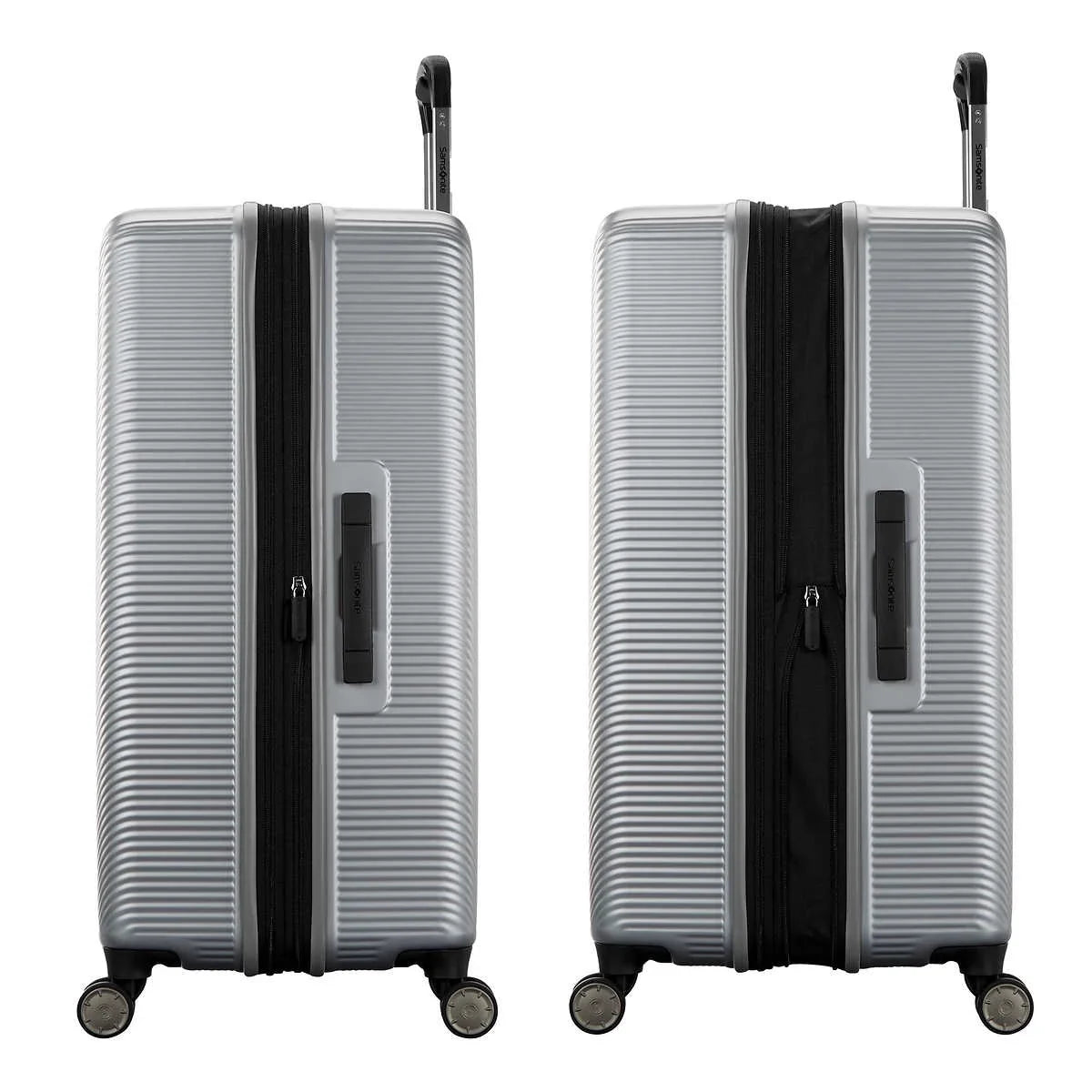 Samsonite Element 2-piece XLT Set, Silver Hardside
