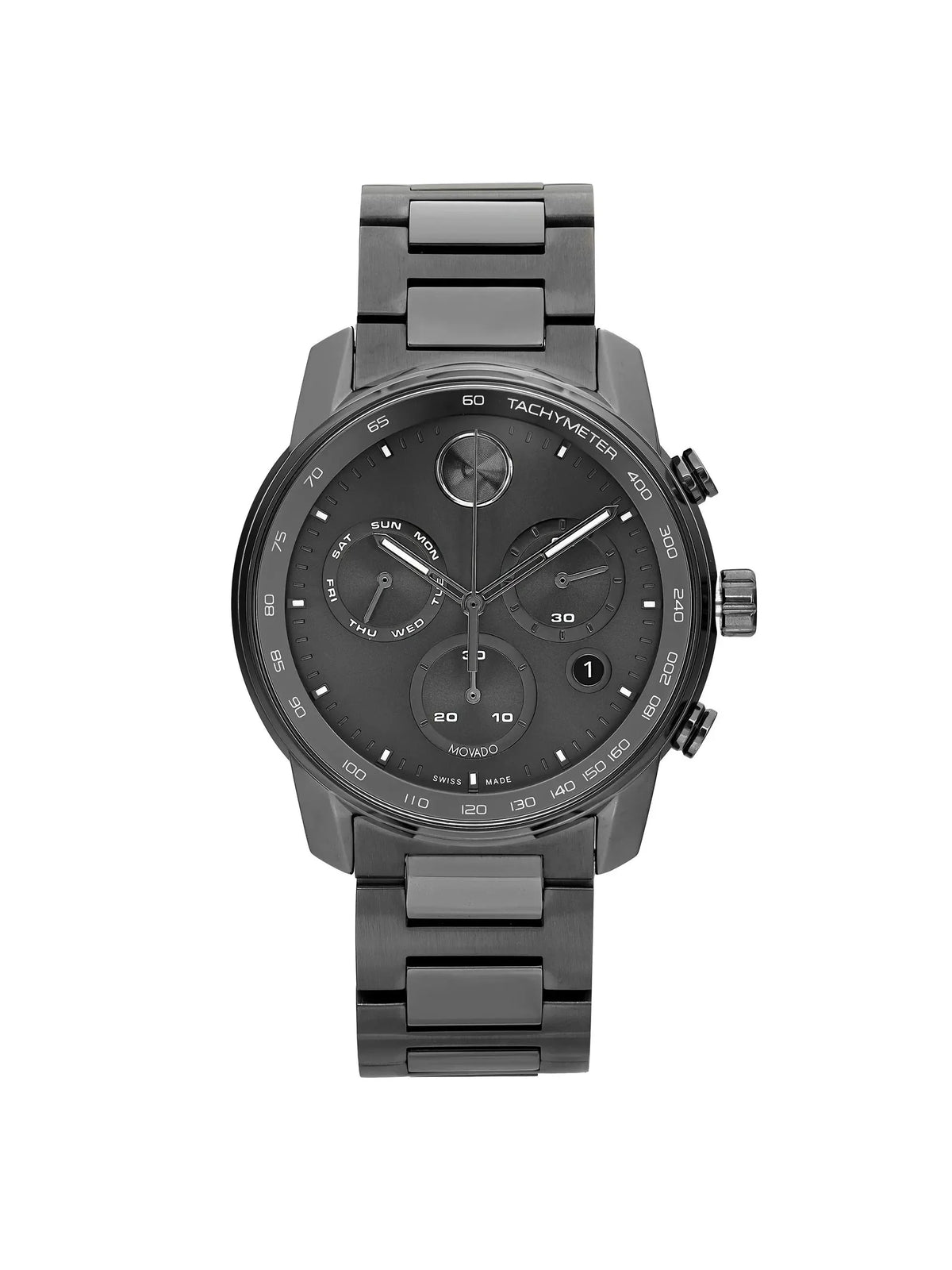Box) Movado 3600867 Quartz Chronograph Men Verso Bold 44mm (Without Watch