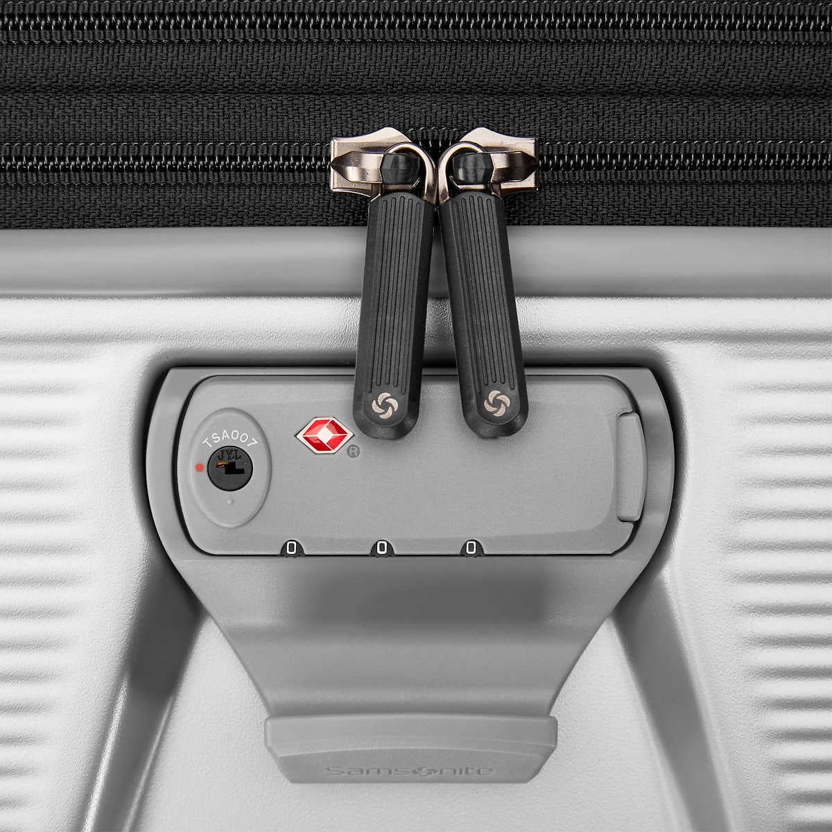 Samsonite Element 2-piece XLT Set, Silver Hardside