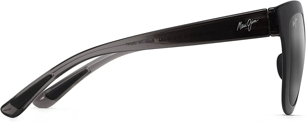 Women's Maui Medium Grey/Neutral Classic Grey, Sunglasses, Anuenue Jim Polarized Translucent