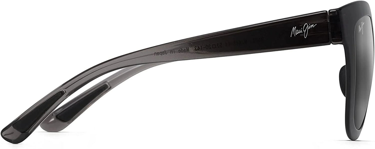 Women's Maui Medium Grey/Neutral Classic Grey, Sunglasses, Anuenue Jim Polarized Translucent