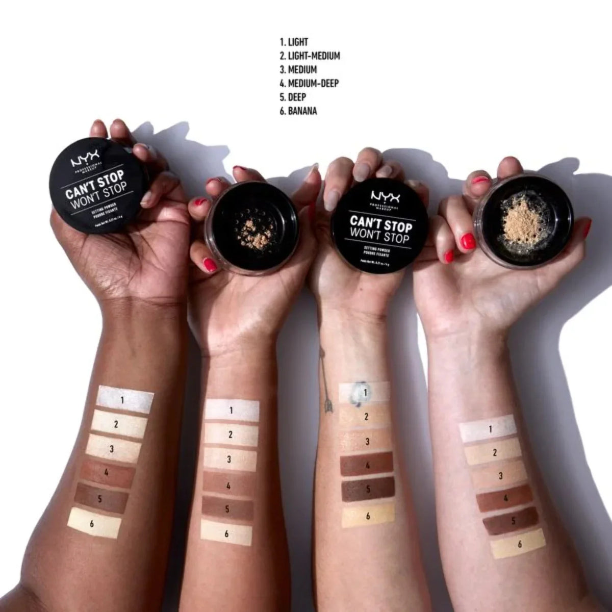 Stop Med-Deep 04 Powder NYX - Stop Won't Can't Setting
