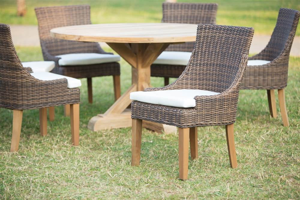 Crocodile Padmas Plantation - Rattan Alfresco Dining Chair Outdoor