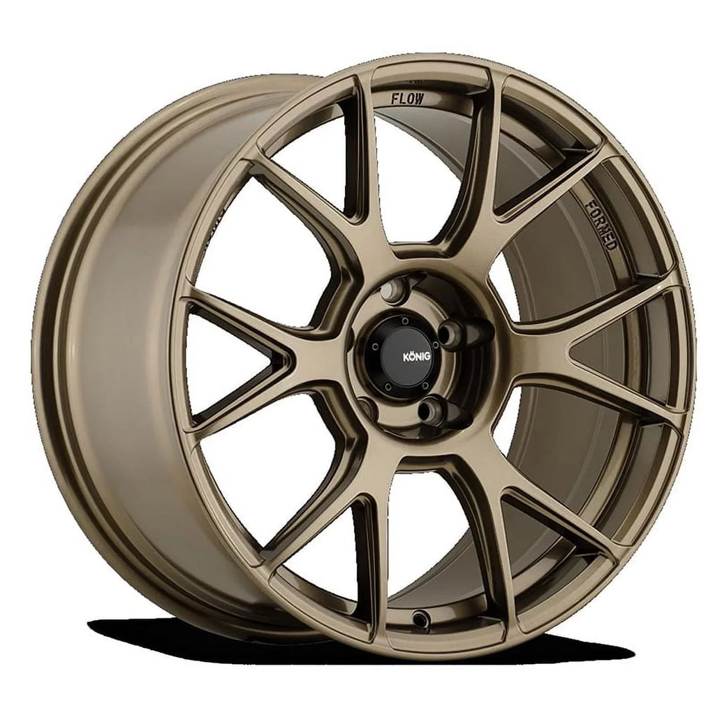 Bronze +40et Ampliform Gloss 5x114.3 17x8 56BZ Konig Wheel