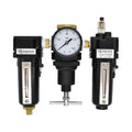 Integral Combo Poly in 'T' USA. Filter WC1081HDAG-250 Bowl Lubricator Large Interstate Handle Made Inch Regulator Pneumatics 1/2