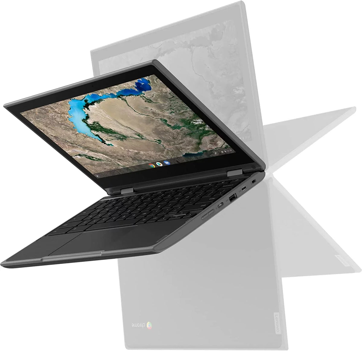 RAM Chromebook - Lenovo Good) 4GB 300E 32GB (Refurbished: Touchscreen MT8173c Pre-Owned MediaTek SSD 11.6"