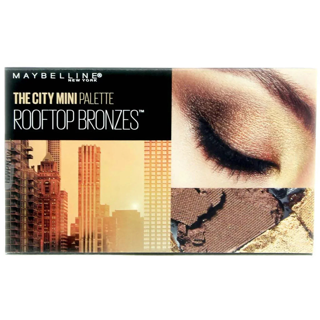Eyeshadow Mini 2) oz Rooftop Bronzes The Palette, of City (Pack Maybelline 0.14