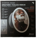 Fogless Sharper Image Bluetooth Speaker and Shower LED Mirror