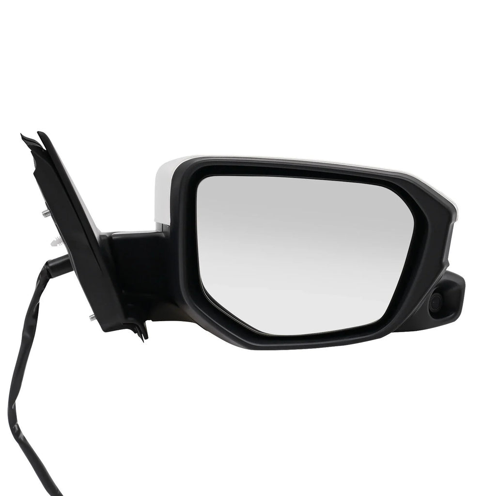 Fit Side Mirror Camera Sedan Honda Power White View Heated Right 2016-2020 Civic