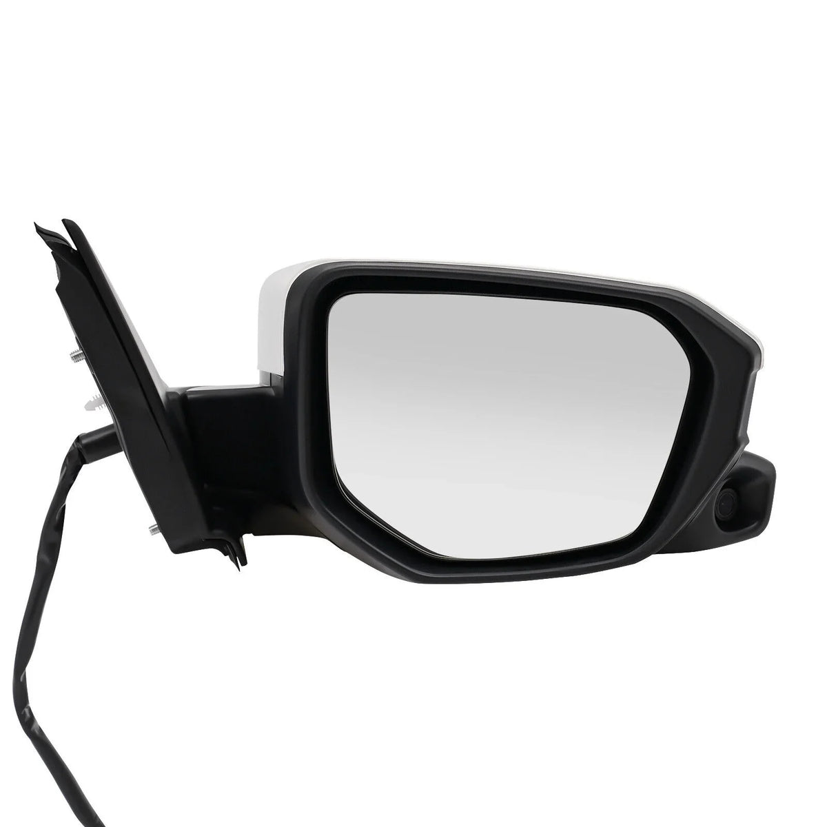 Fit Side Mirror Camera Sedan Honda Power White View Heated Right 2016-2020 Civic