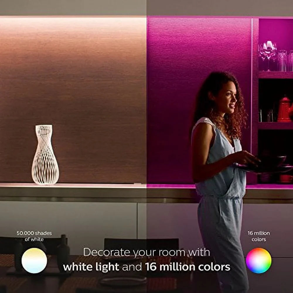 Multi-Color Smart Strip LED (Good) Light Light Dimmable Hue Philips Plus Pre-Owned 800276