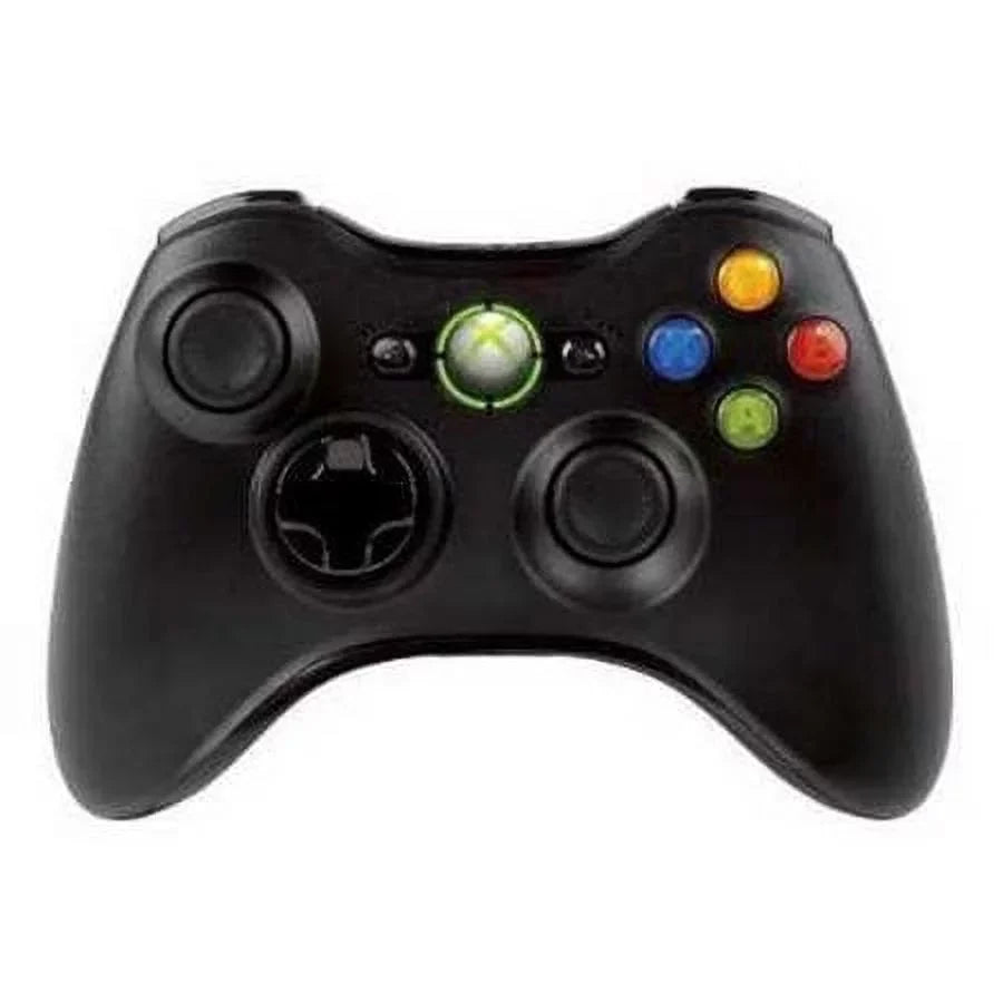 Original 360 Controller Xbox Black Microsoft Wireless