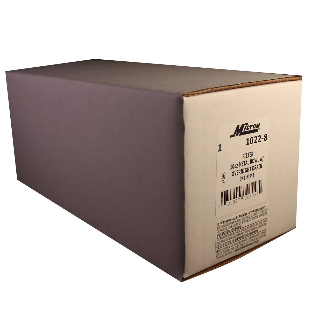 Metal Filter, oz. Metal 10 NPT Drain Filter bowl bowl FRL Micro Micro Industries Milton Milton NPT Automatic 3/4" with oz. 3/4" 10