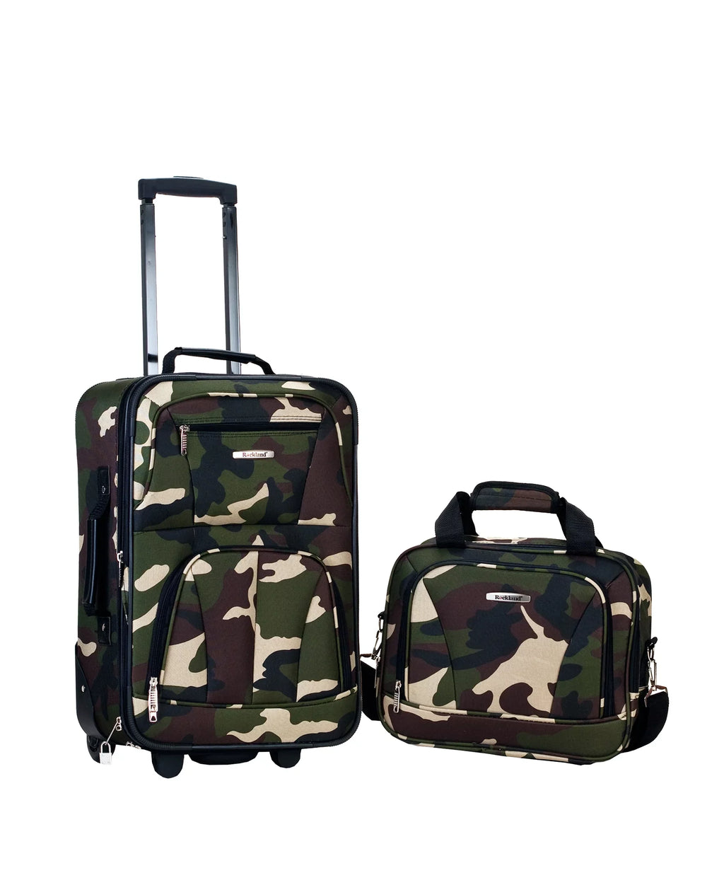 Luggage Luggage SoftSide Rio 2-Piece Rockland Set Carry-On