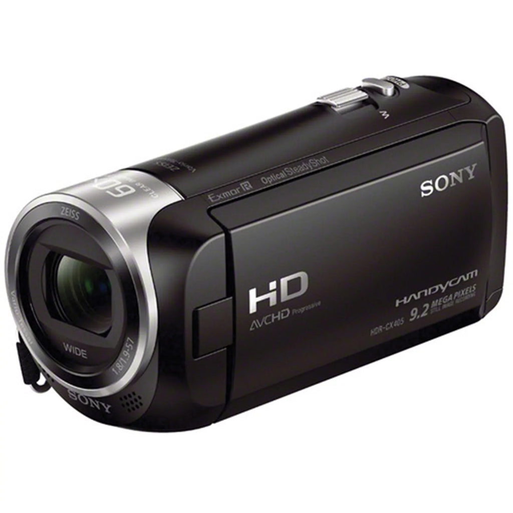 Handycam 32GB Charger + Card HD Recording SD + ZeeTech Camcorder Memory HDR-CX405 + Tripod Video Bundle with Accessory Micro Sony + Case