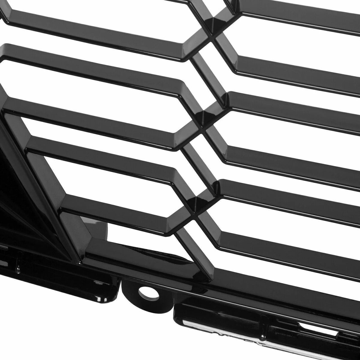 Black Teledu Grille C7 | Z51 Bumper No Chevrolet 14-19 Glossy For Front Camera Corvette