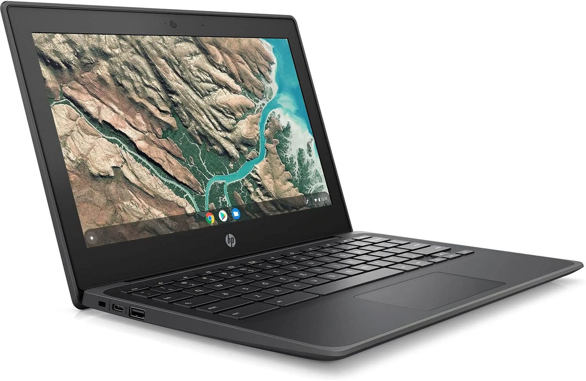 HP Chromebook- EE 5.0 -Chrome 11.6” SSD Celeron OS (Fair) N4120-4GB Ram Pre-Owned G8 -Intel BTH 16GB
