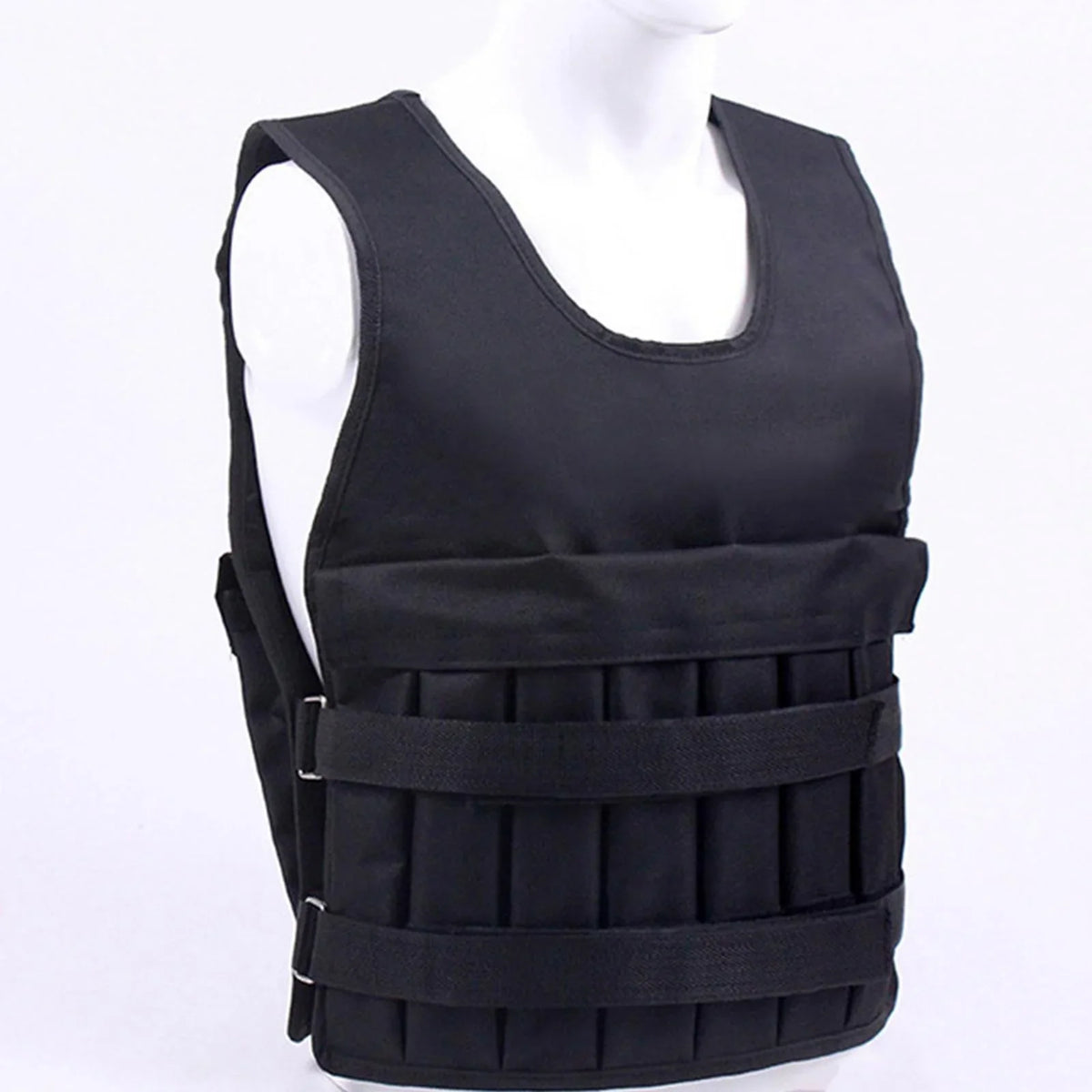 Fitness Exercise Body Exercise Training for Gym 8 AMLESO Weight Design Slim Strength Boxing Vest Pockets Running Jacket Vest Loading
