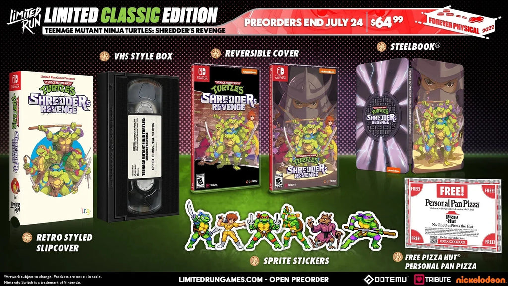 Edition - [Nintendo Revenge Teenage Turtles: Ninja Classic Mutant Switch] Shredder's