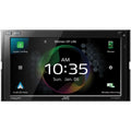 with Mobile 6.8-inch All-Digital Android in-Dash Carplay, Apple Bluetooth, Siriusxm Ready Media Double-Din Auto, JVC KW-M865BW Receiver and