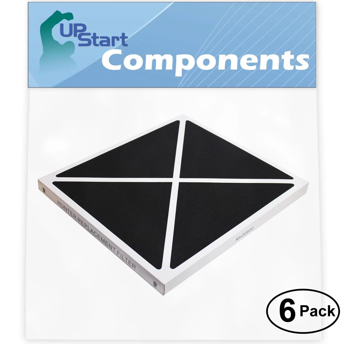 Air - Filter 30375 Compatible Filter 6-Pack Replacement with Air 30930 Purifier for Hunter Hunter