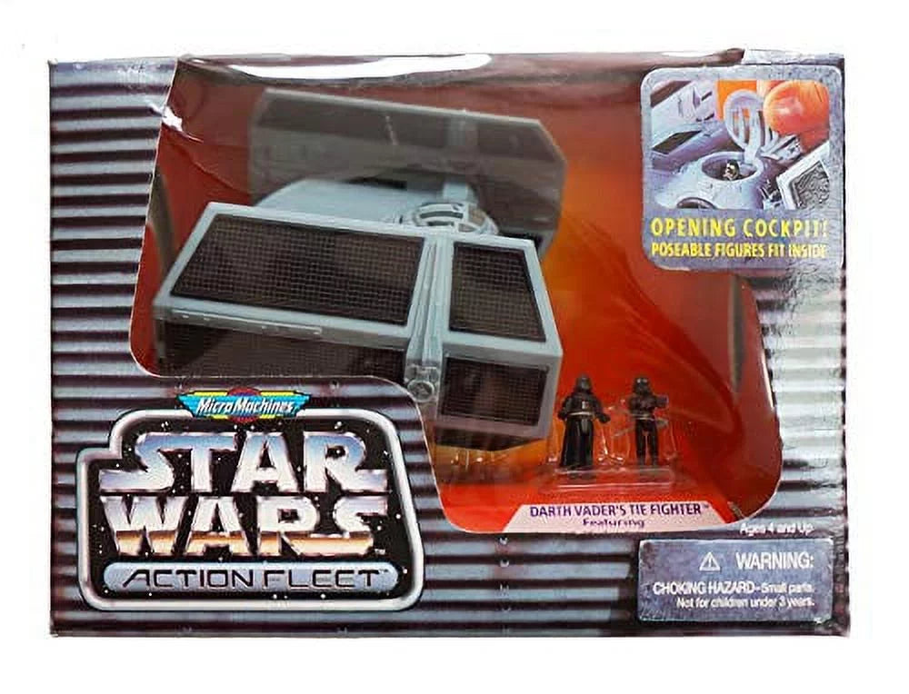 Fighter MicroMachines Vader Fleet Action Darth Tie