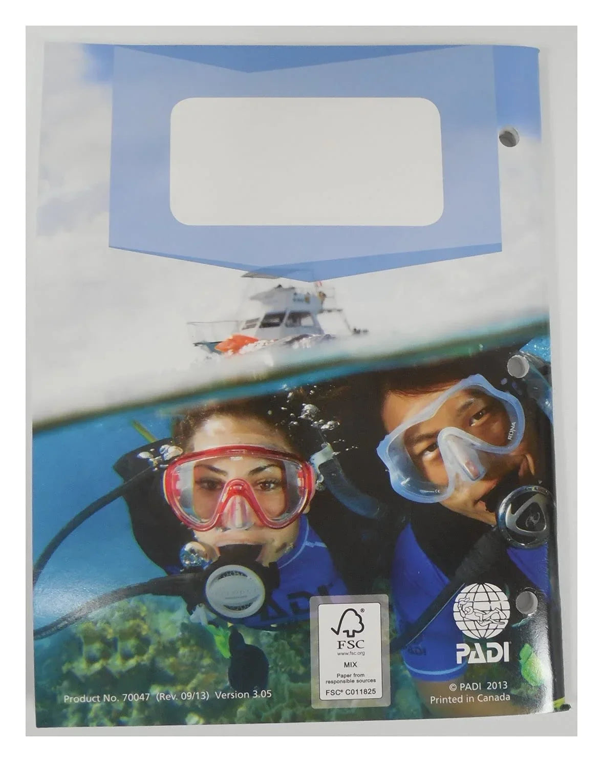 Training PADI Material Log