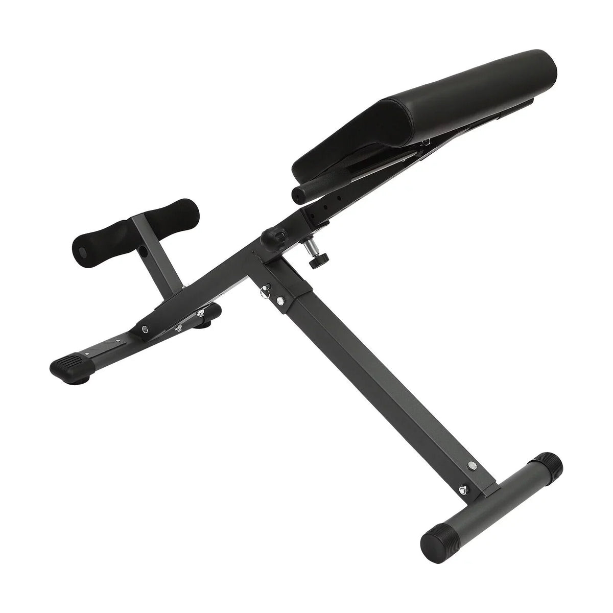 Chair 330 Home Bench Extension Machine Workouts 5-Level lbs Black up for Gym Adjustable Sit Roman