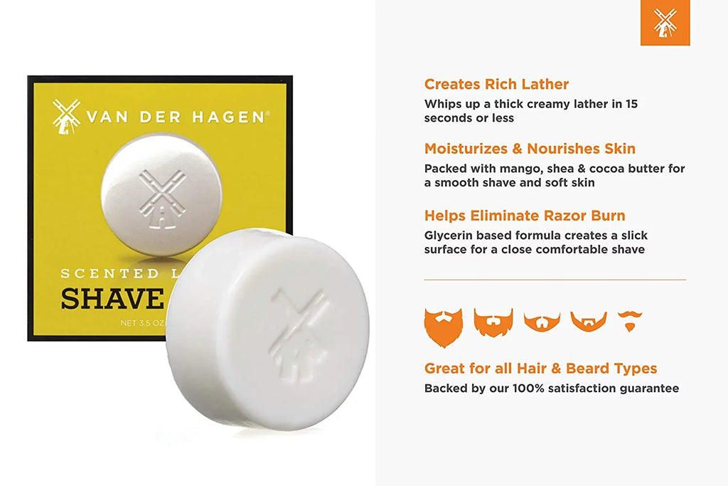 Soap Der 3.50 Van of oz 6) Luxury Men's Hagen Scented (Pack