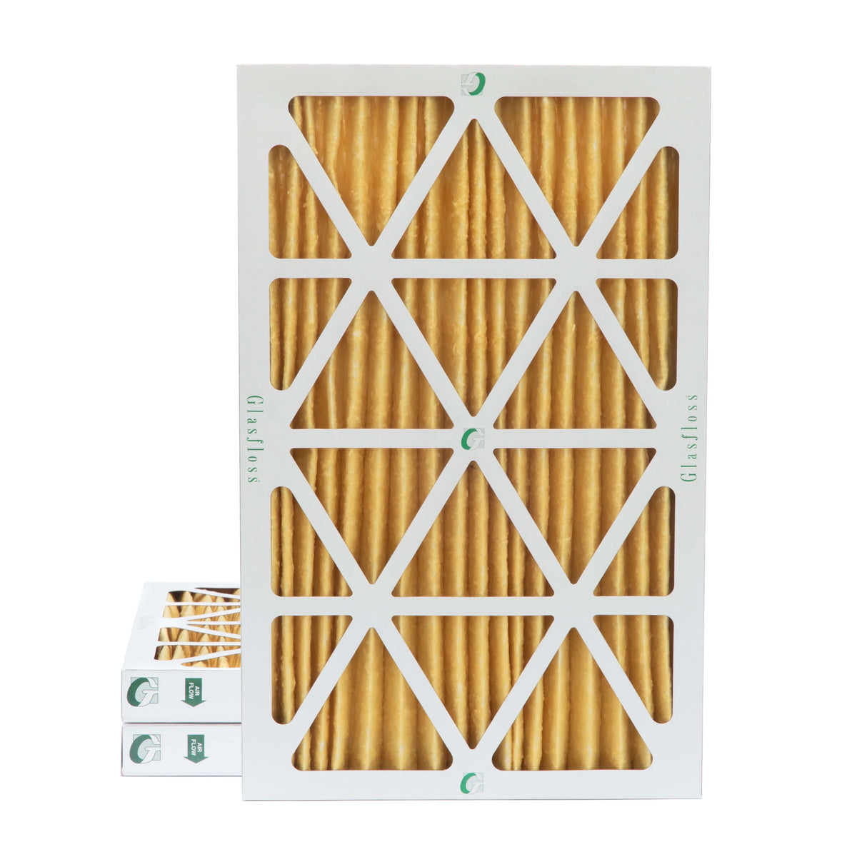 Size: 23-1/2 Pack x by 18x24x2 11 Glasfloss. Filters x Pleated 3 1-3/4 2" 17-1/2 Inch MERV Air Actual of