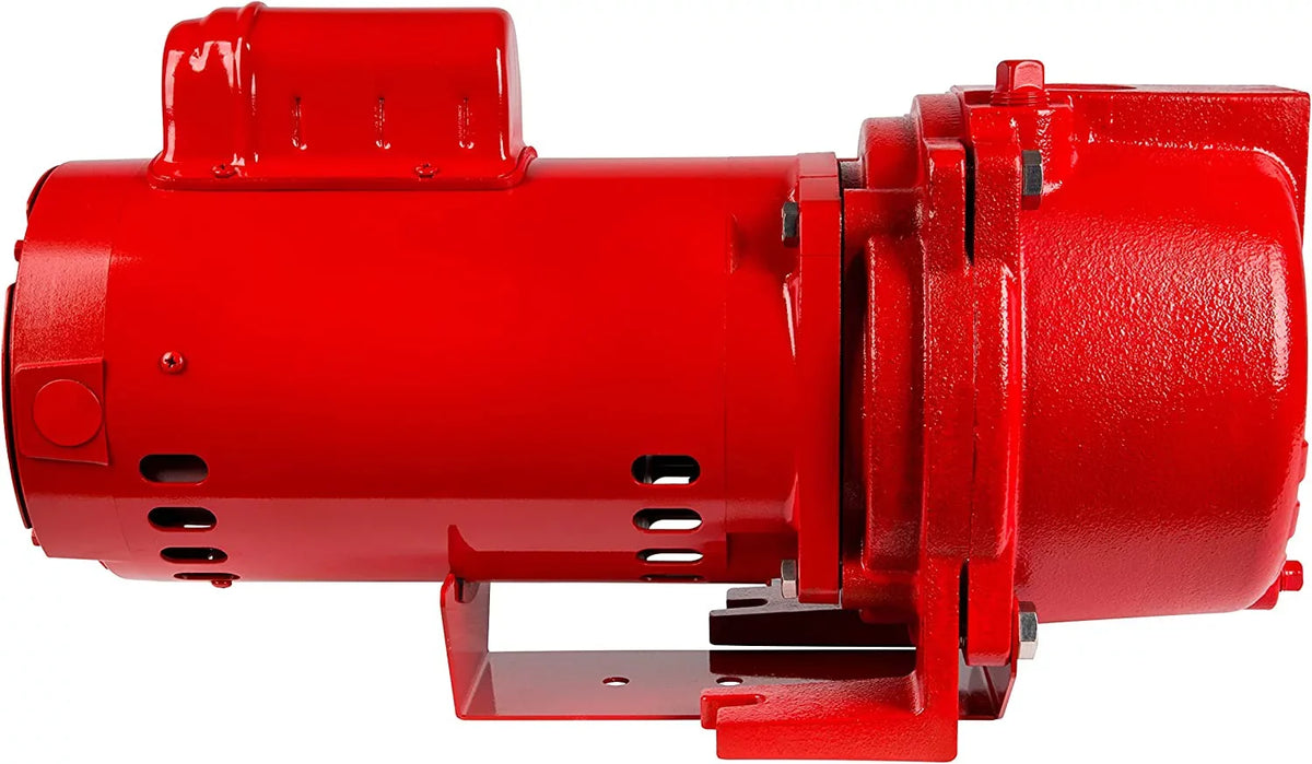 230V GPM Cast SPRK200 Lion Iron 76 Pump Irrigation 2 Sprinkler Horsepower Red