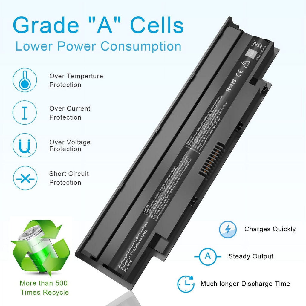 N7010 N5010D N5030 N4010 J1KND Battery Dell N4010D N5050 N5010 Inspiron For