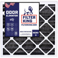 x | | 4-PACK 23.75 A/C Filters 23.75 King Carbon Pleated 24x24x1 IN x HVAC USA MERV | Furnace Size: Air .75" 8 Actual Filter | MADE Filter