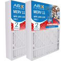 20x25x5 Filter WICKED Comparable 11 by AIRX Controls USA Made MERV CLEAN 20x25x5 46568600 MPR 11 Compatible FPR Filter 1000, AIR. Premium 1200 Air MERV & 7 FILTERS with Field # to MPR Furnace