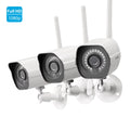 Assistant Zmodo with Google Security HD 2.4Ghz WiFi Full Only IP Smart Outdoor System (3 - Wireless Pack) with Vision Night Camera (Supports WiFi) Works Cameras