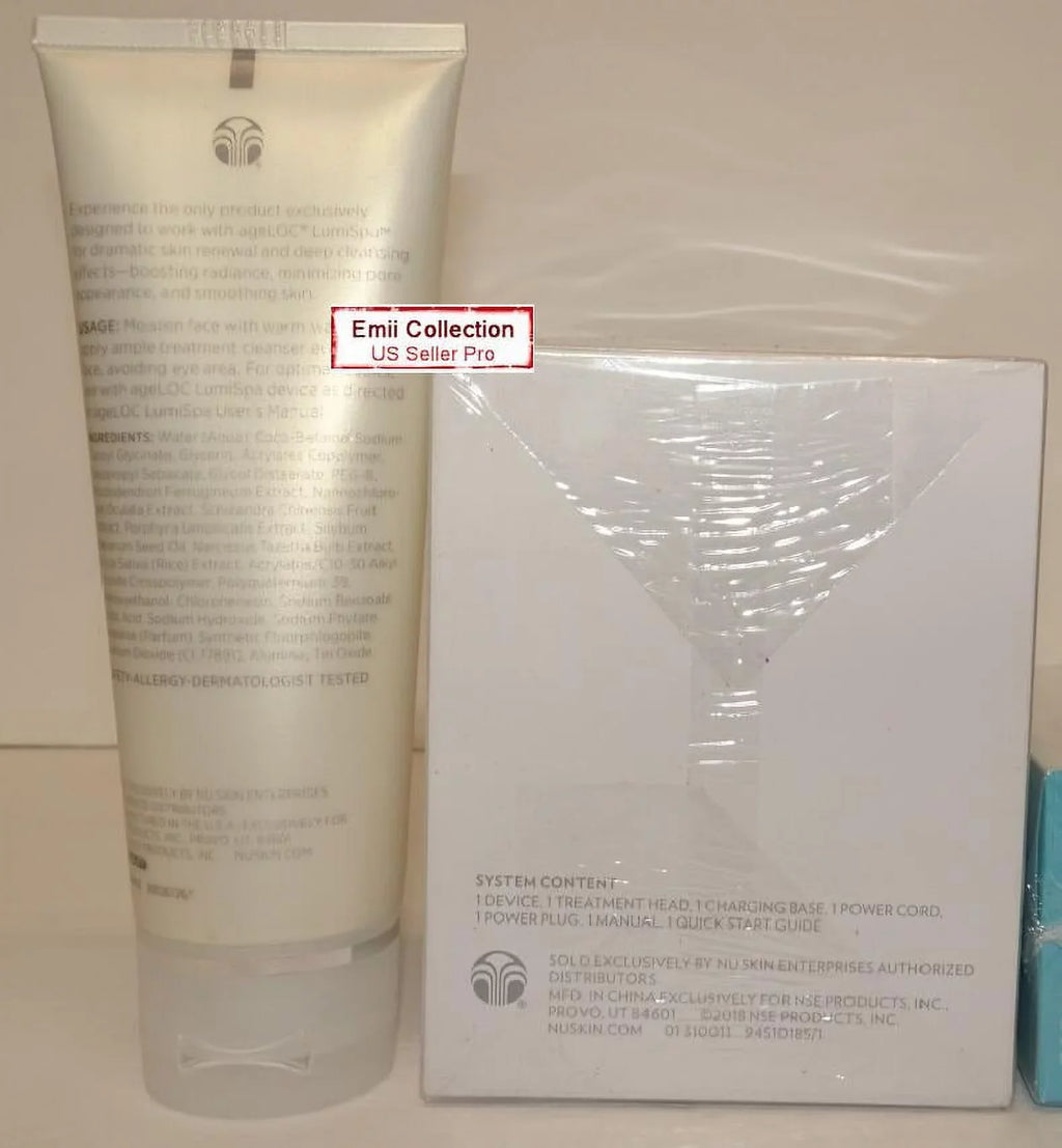 LumiSpa Nuskin with Nu Kit Cleanser Normal/Combo ageLOC IO Spa Skin Lumi