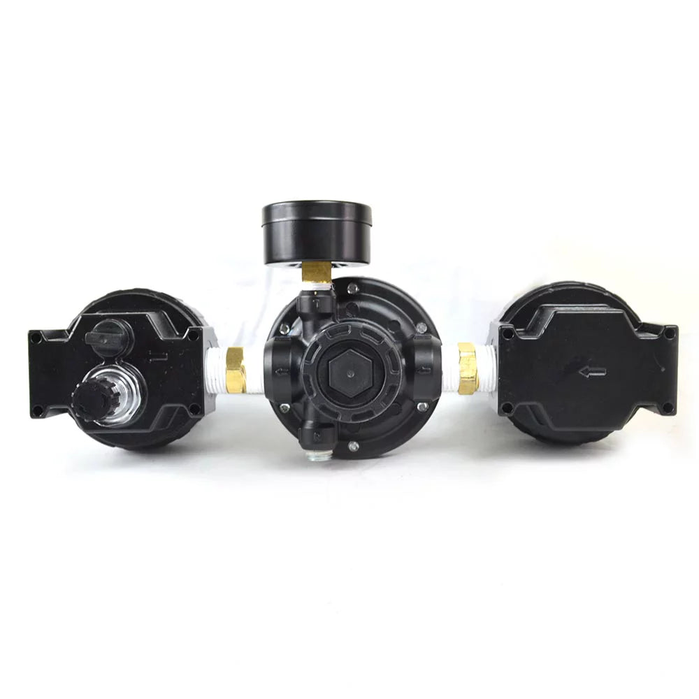 Integral Combo Poly in 'T' USA. Filter WC1081HDAG-250 Bowl Lubricator Large Interstate Handle Made Inch Regulator Pneumatics 1/2