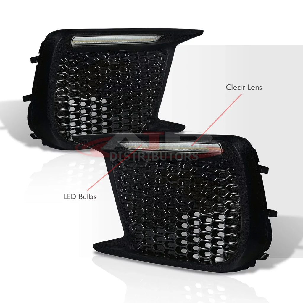 2019 WRX DRL 20 Set Running 2021 Distributors Kit Pair Lamps Blinker Lights Bezel 19 Subaru 18 Turn Amber For Compatible/Replacement 21 Fog Switchback AJP Sequential 2020 Indicator 2018 Signal STI LED