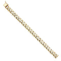 for and Elegant Men’s Jewelry | Cuban Chain Men 8.5" for - | Link Women 14k Bracelets Gift | 14KY Gold Gold Bracelet Yellow Weight 35.4