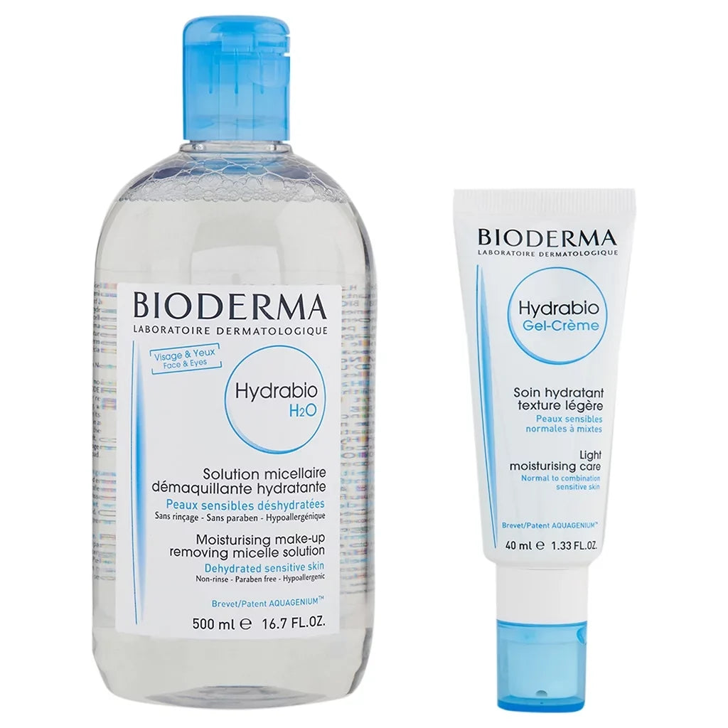 H2O ml ml Bioderma 500 Hydrabio 40 Gel & Hydrabio Cream