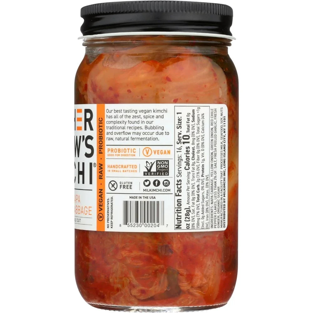 Laws Ounce In Napa 6 Fluid -- case. 16 Vegan Kimchi, per Cabbage Mother Kimchi