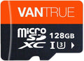 Body Security Camera, Cams, UHD Cams, Action V30 U3 Other 4K Adapter Class 10 Memory Dash with Video Vantrue 128GB Monitoring for Card Surveillance UHS-I MicroSDXC Cams &