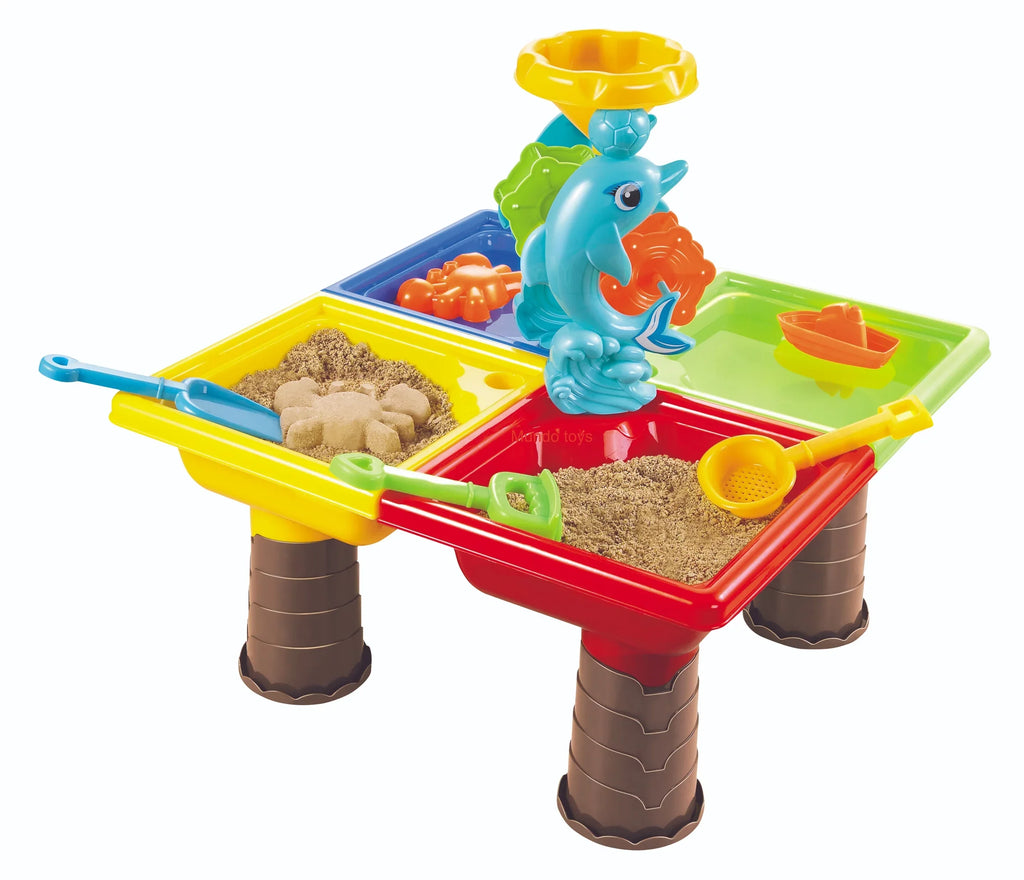 Mundo Table Water Set Pcs Beach Toys Dolphin Toys 25 Activity with Sand
