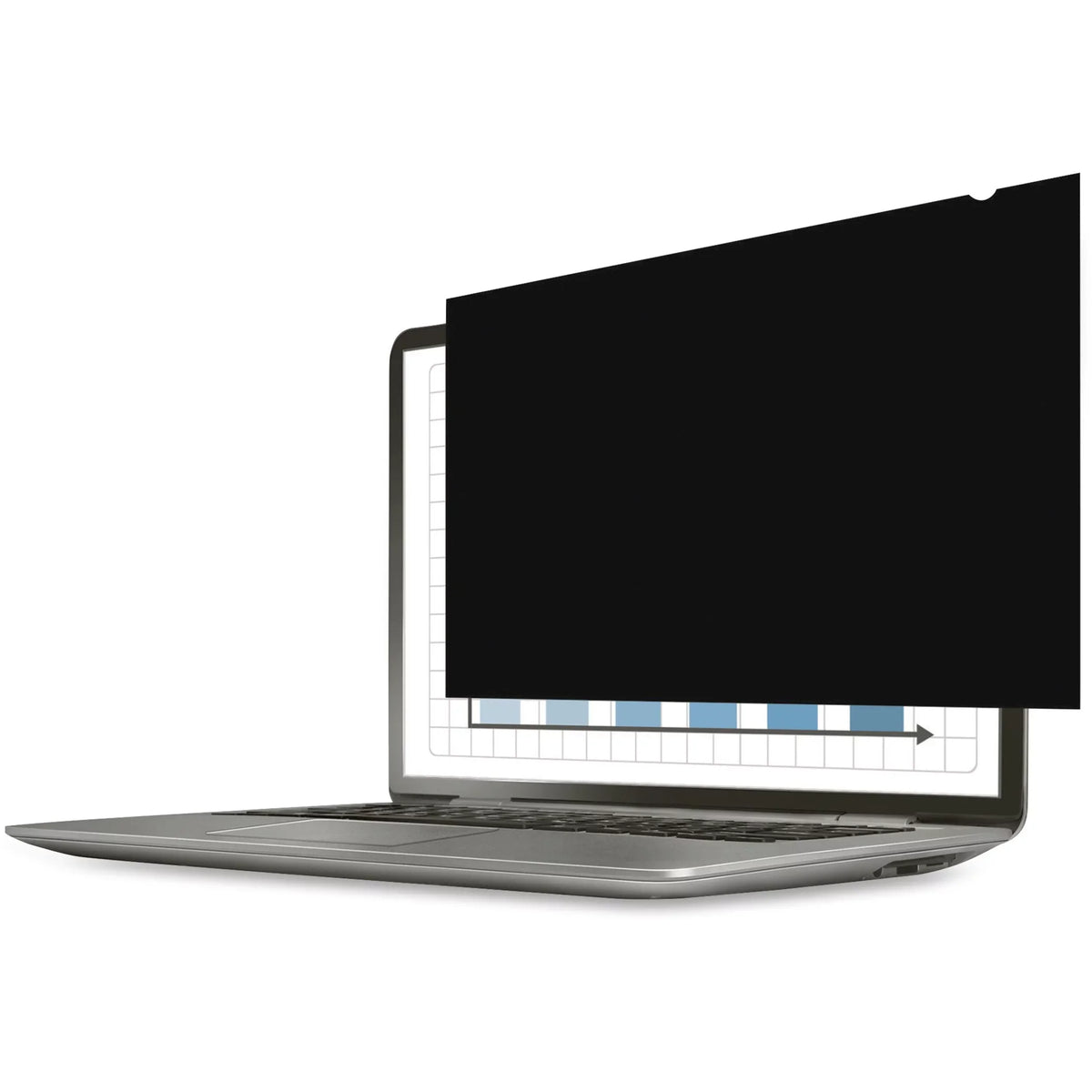 Widescreen For Filter Resistant Fingerprint PrivaScreen&trade; Fellowes Resistant, 16:9 - Polyethylene - - Scratch - Blackout MacBook Privacy 13.3" Wide Compliant 13.3" LCD TAA - Air
