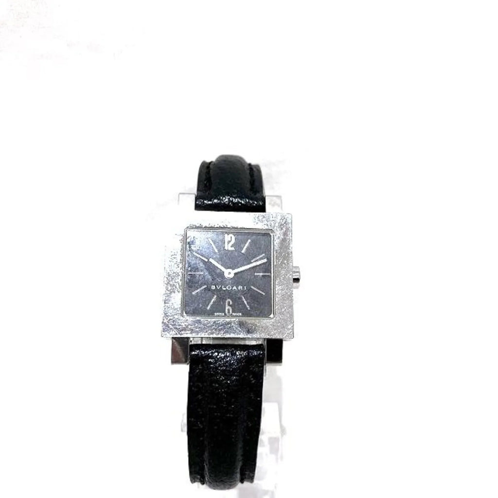 Pre-Owned Quartz SQ22SL BVLGARI Quadrato Ladies Bulgari (Fair) Watch