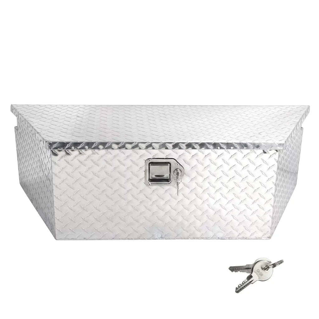 Lock Duty x for with Keys and Storage on Inches Tongue Heavy Box Plate Tool Trailer, Confote Your Silver,39 Diamond Secure 16.5 Aluminum Trailer x 12