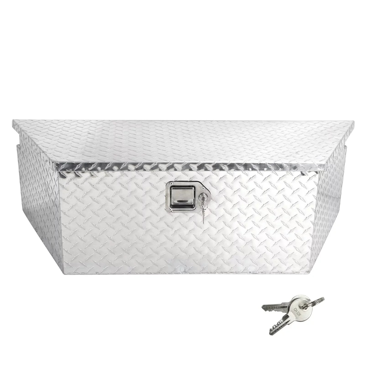 Lock Duty x for with Keys and Storage on Inches Tongue Heavy Box Plate Tool Trailer, Confote Your Silver,39 Diamond Secure 16.5 Aluminum Trailer x 12